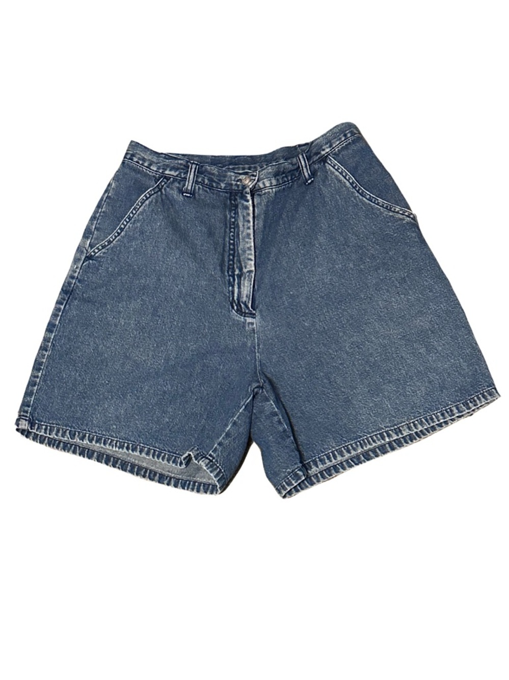 Vintage High Waisted Denim Shorts Size 8